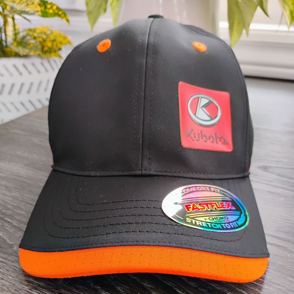 Black Kubota Hat